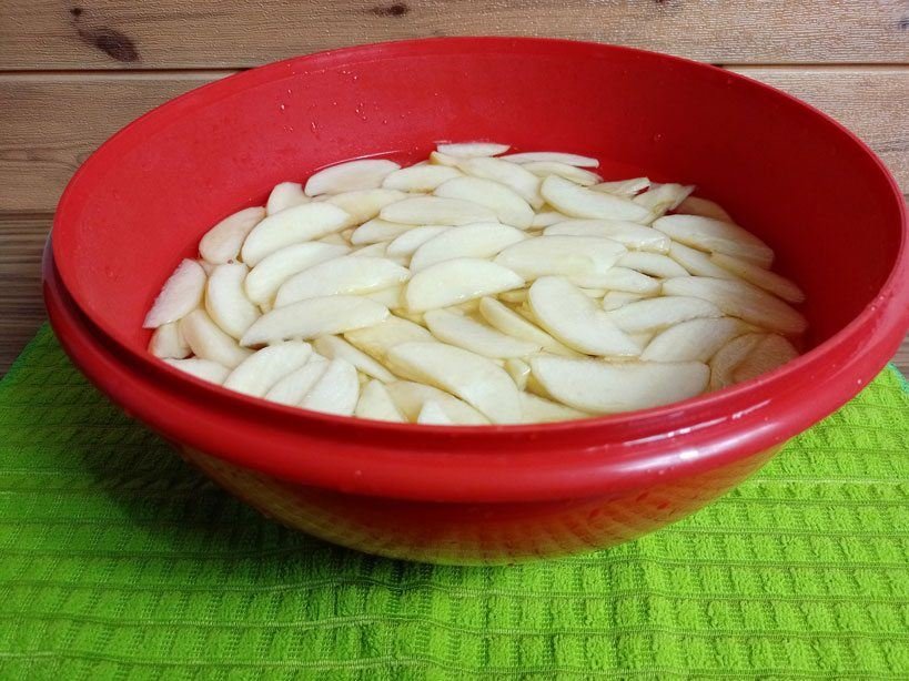 How To Can Apples Prepare the apples