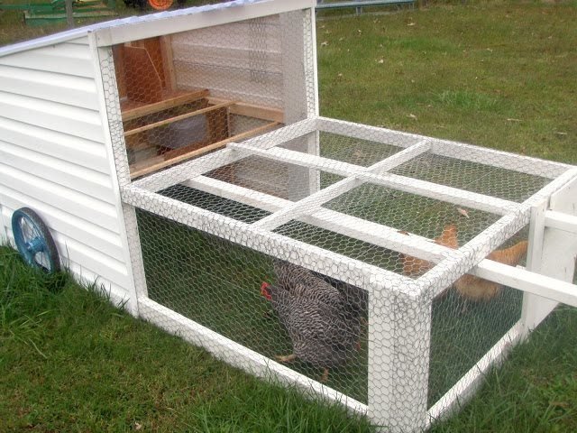 recycled chicken coops