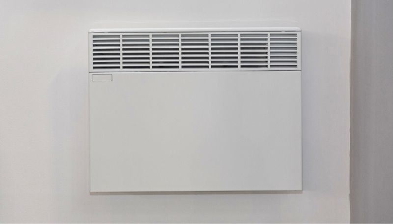 a hardwired insert-type electric wall heater