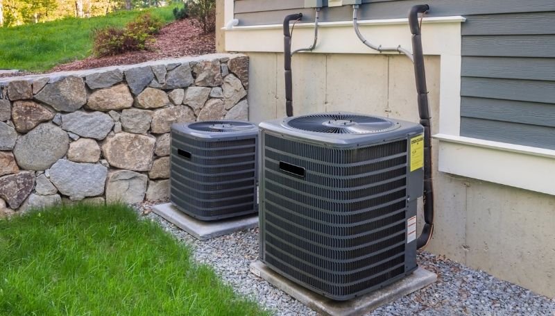 outdoor HVAC units