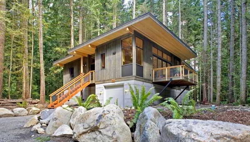 Method Homes Cabin Series from the Ultimate List of Affordable Green Prefab Homes