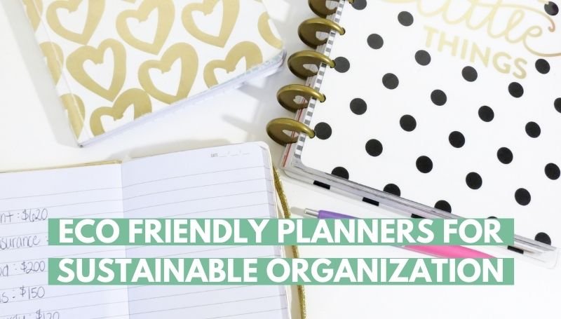 eco friendly planners